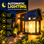 LumaGlow Solar Motion Sensor Light for Outdoors