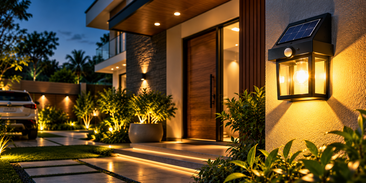 Light Up Your Outdoors. Automatically.