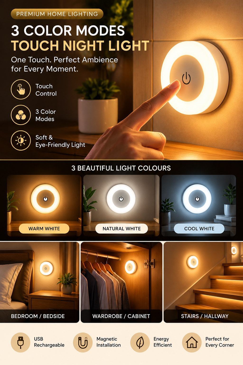 Body sensor light